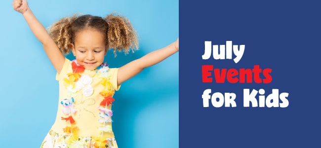 July Events for Kids tile