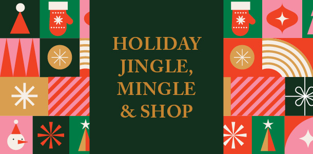 Holiday Jingle, Mingle, & Shop event tile