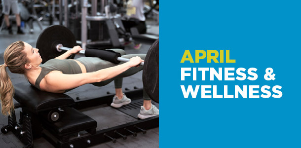 Fitness programming events tile