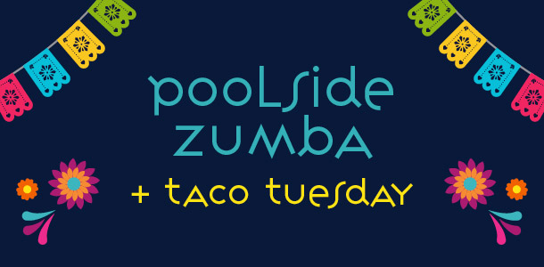 Poolside Zumba events calendar tile