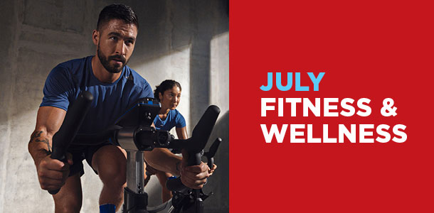 July Fitness Programming Tile