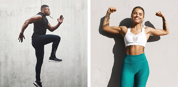 14-Day Summer Shred Challenge event tiles
