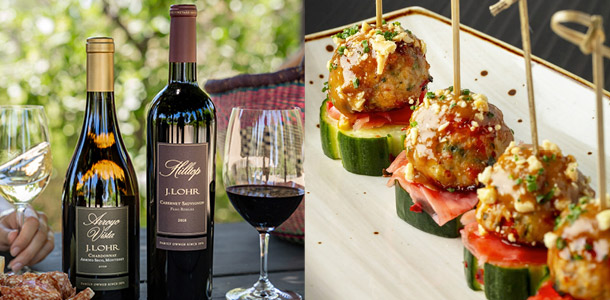 Wine Tasting with J. Lohr and with food by Opah