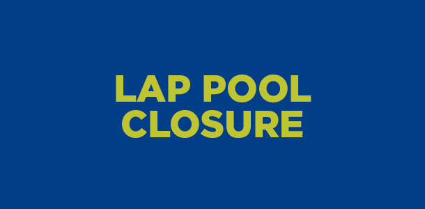 Lap Pool Closure Event Tile