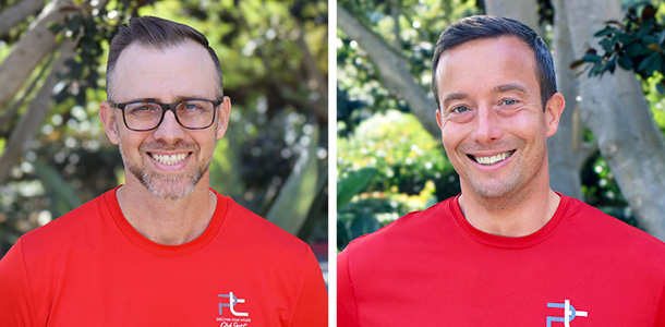 Trainer on Deck with Adam and Michael