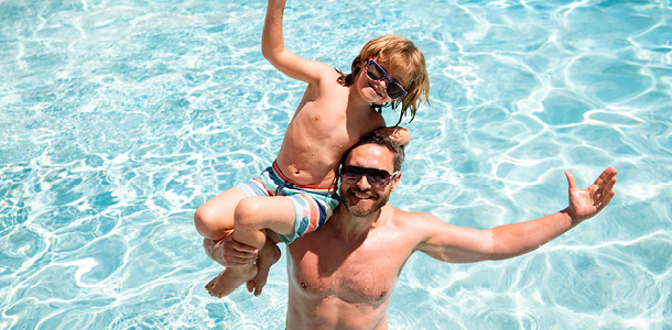 Father's Day Poolside Fun