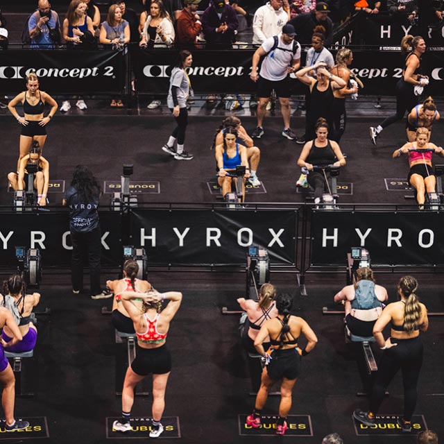 Train for the HYROX fitness race in Anaheim, California